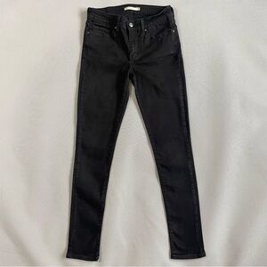 Levi’s 711 Skinny Black Denim Jeans Women’s Size 28